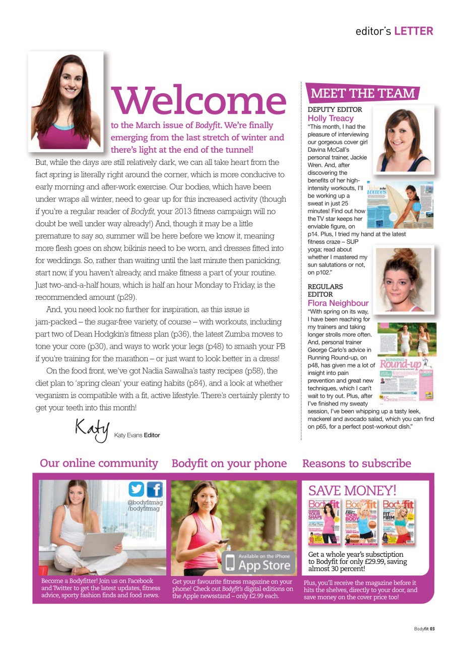 Health & Wellbeing Preview Pages