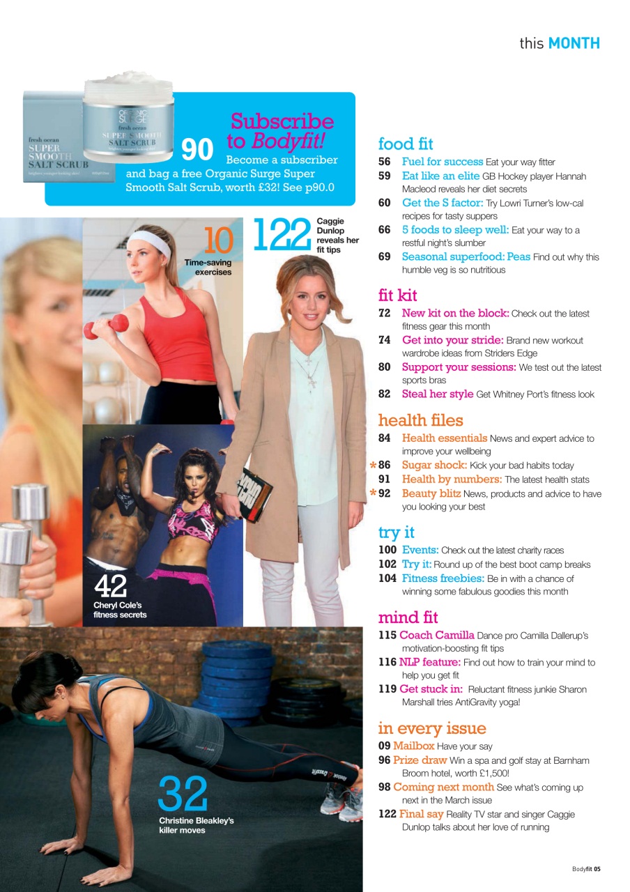 Health & Wellbeing Preview Pages