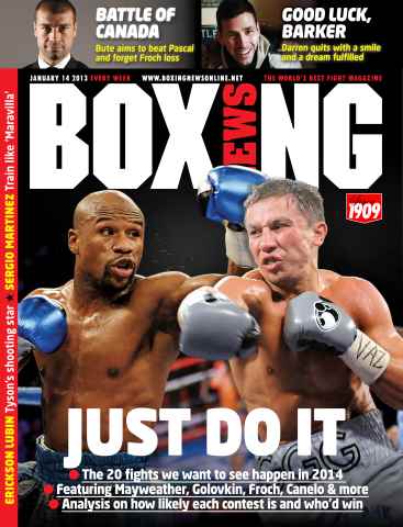 Boxing News issue 14th January 2014