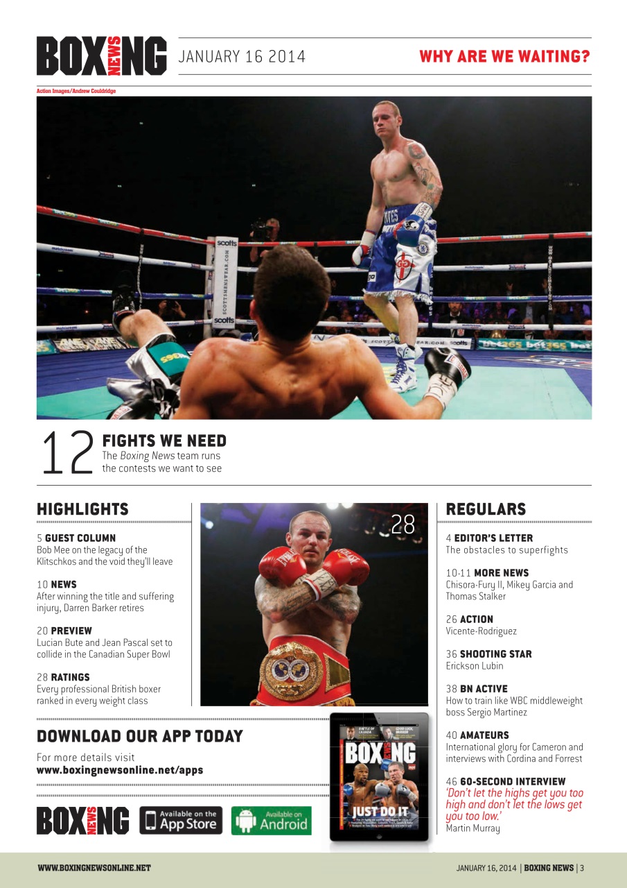 Boxing News Preview Pages