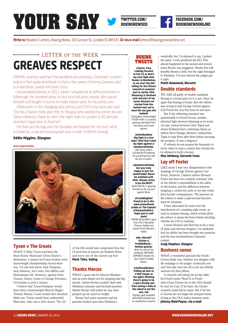 Boxing News Preview Pages