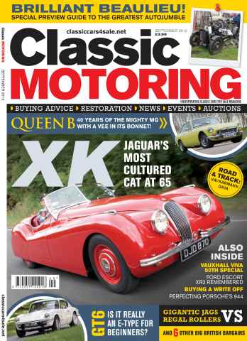 Classic Motoring issue September 2013