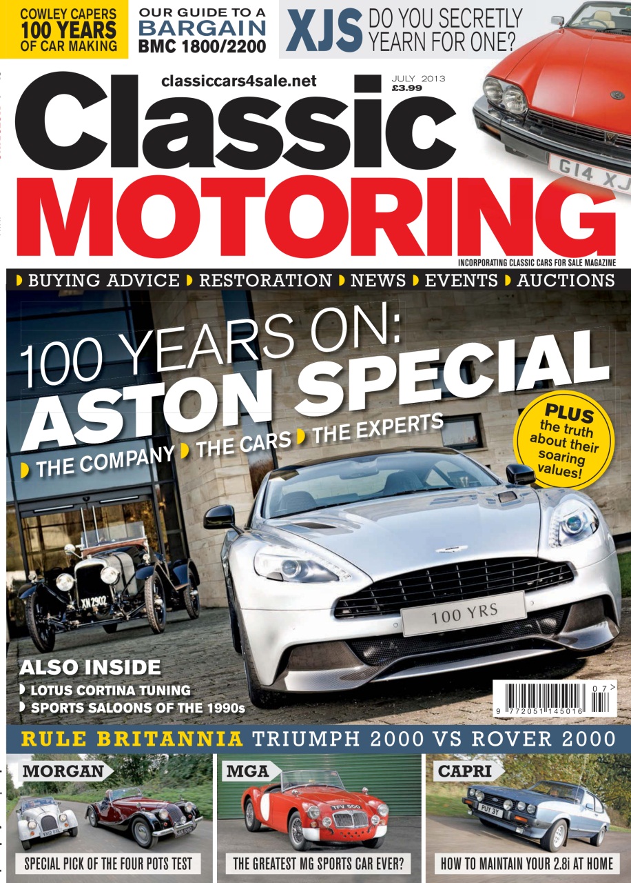 Classic Motoring Preview Pages