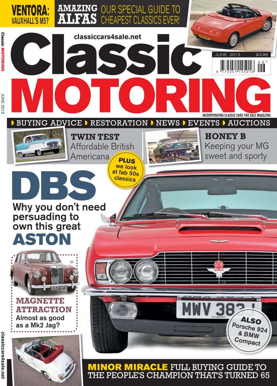 Classic Motoring Preview Pages