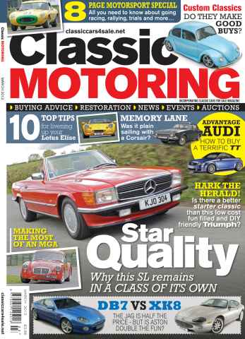Classic Motoring issue March 2013