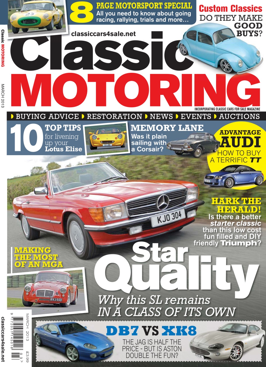 Classic Motoring Preview Pages