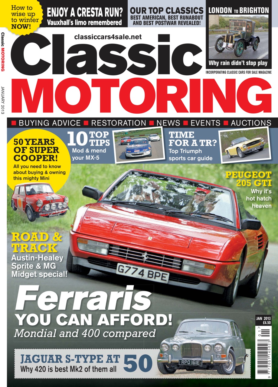 Classic Motoring Preview Pages