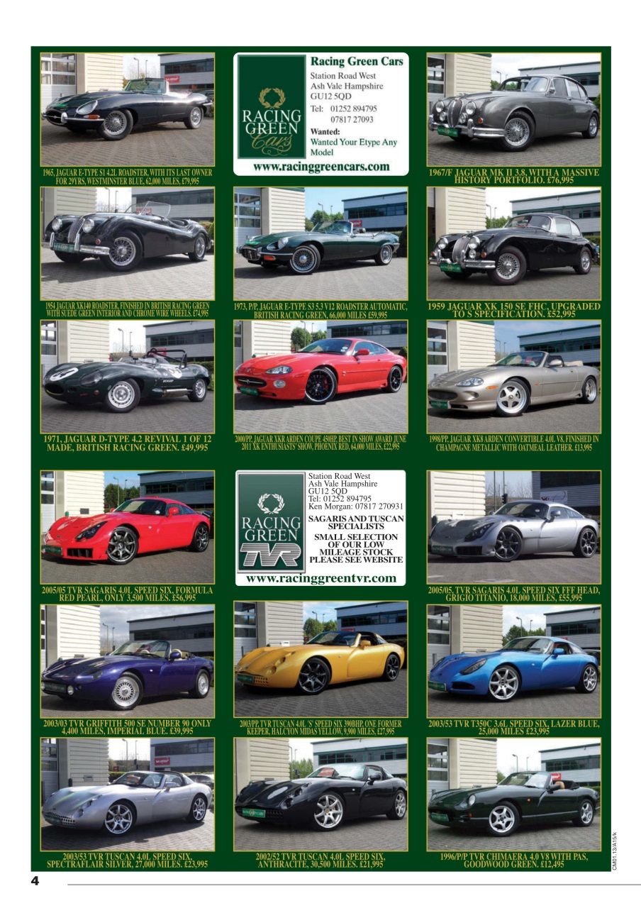 Classic Motoring Preview Pages