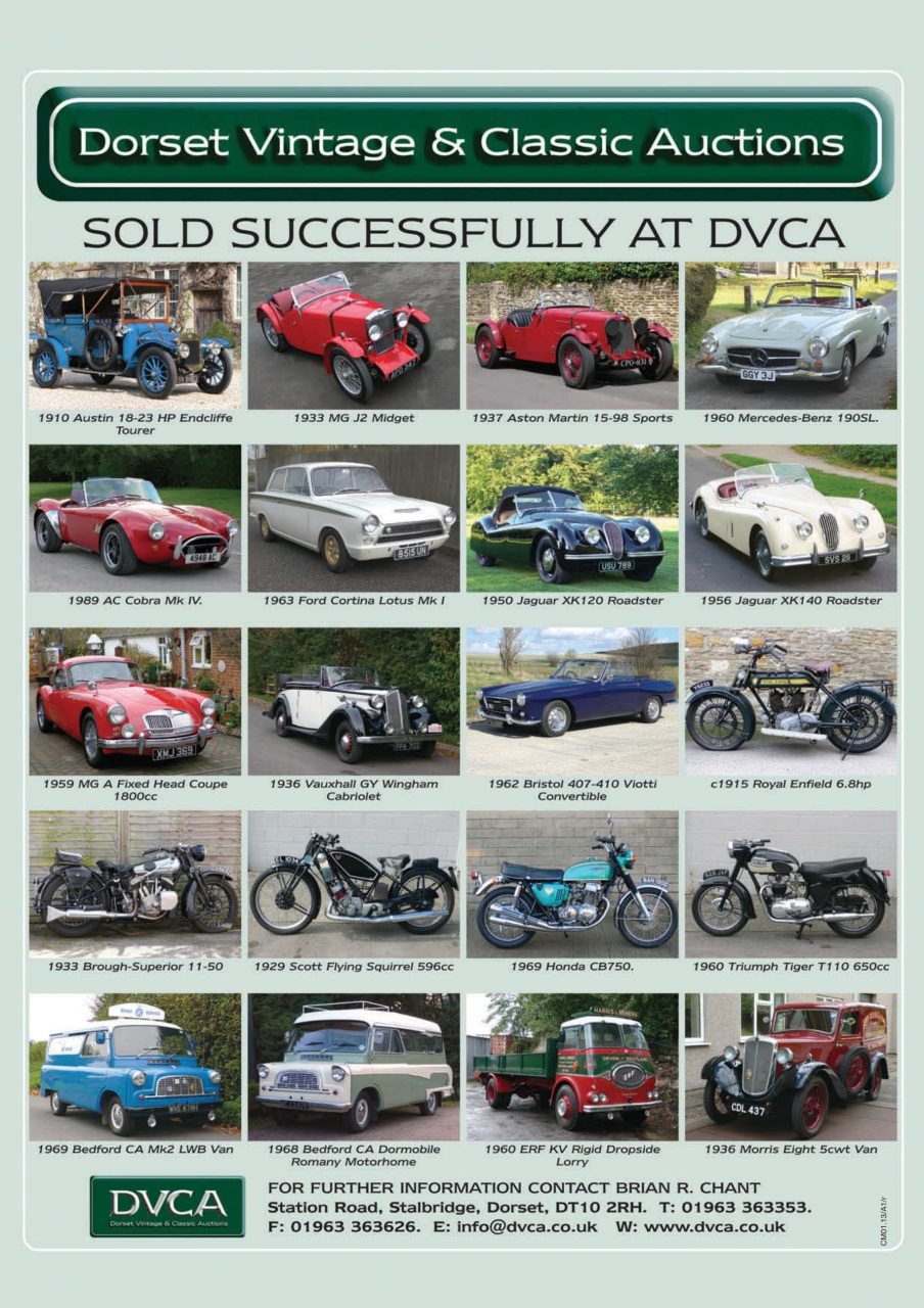 Classic Motoring Preview Pages