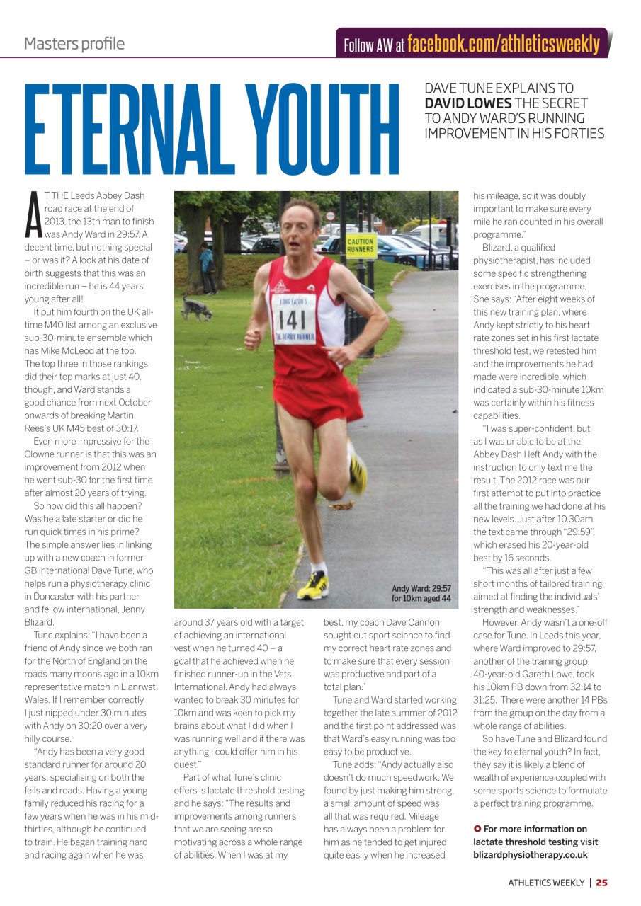 AW – Athletics Weekly Magazine Preview Pages