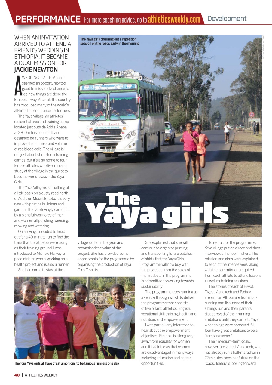 AW – Athletics Weekly Magazine Preview Pages