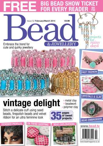 Bead & Jewellery Magazine issue Bead Issue 52