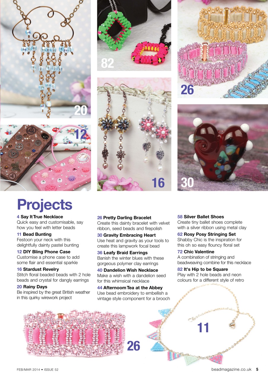 Bead & Jewellery Magazine Preview Pages