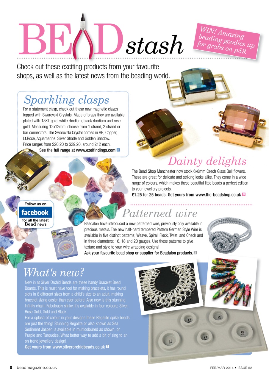 Bead & Jewellery Magazine Preview Pages