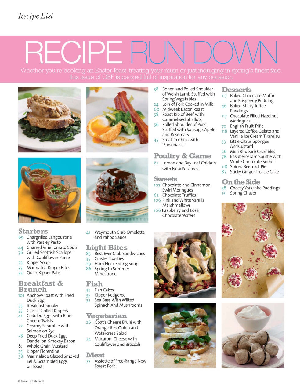 Great British Food Preview Pages