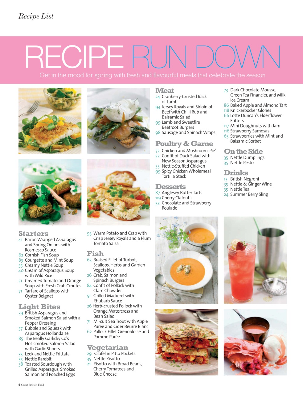 Great British Food Preview Pages