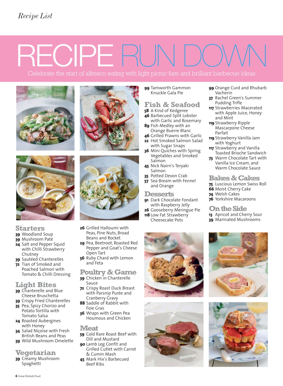 Great British Food Preview Pages