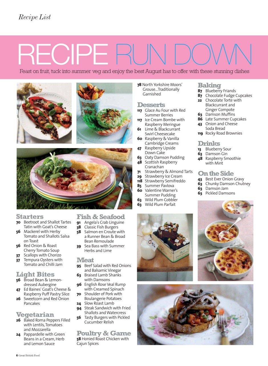 Great British Food Preview Pages