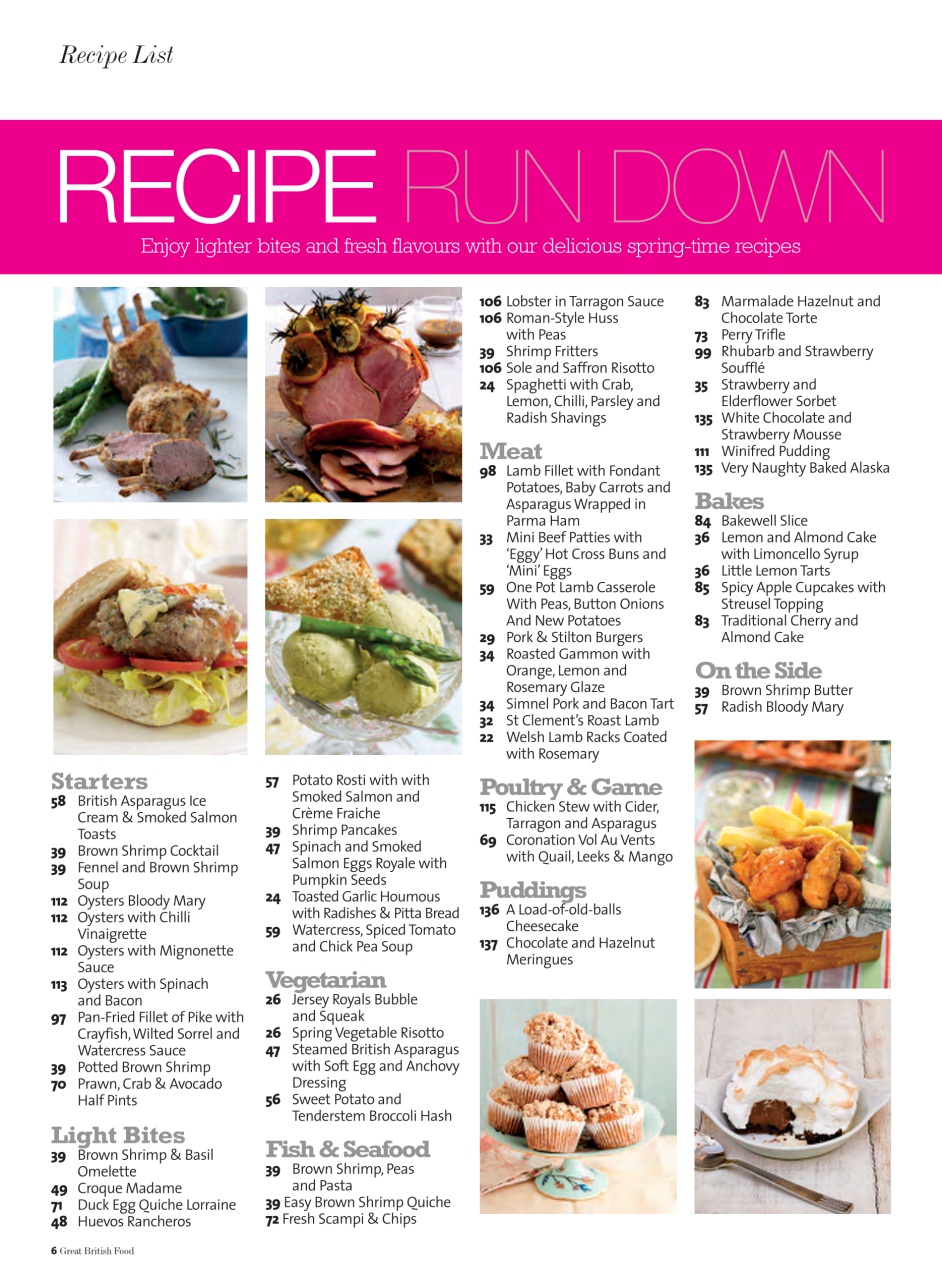 Great British Food Preview Pages