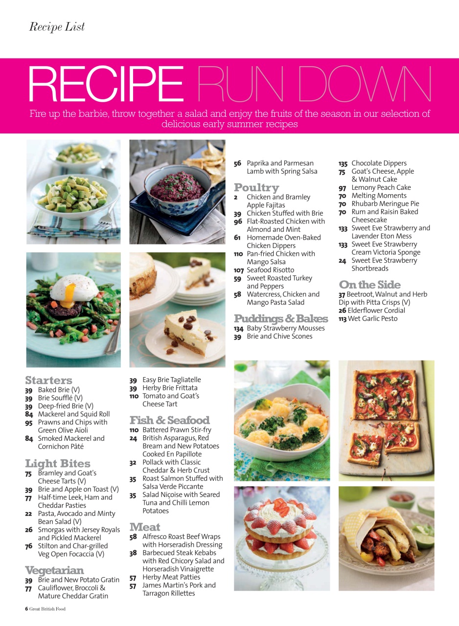 Great British Food Preview Pages