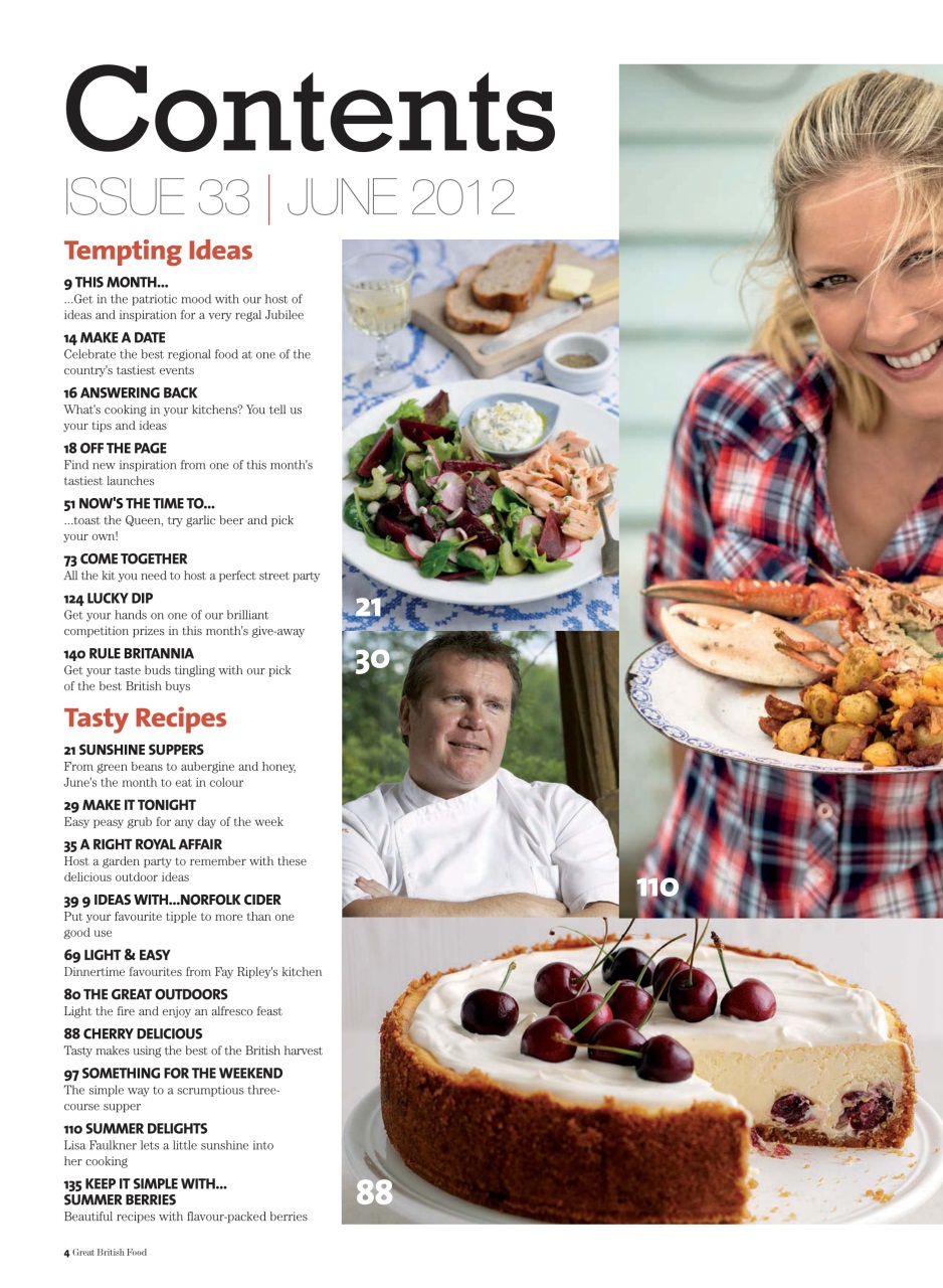Great British Food Preview Pages