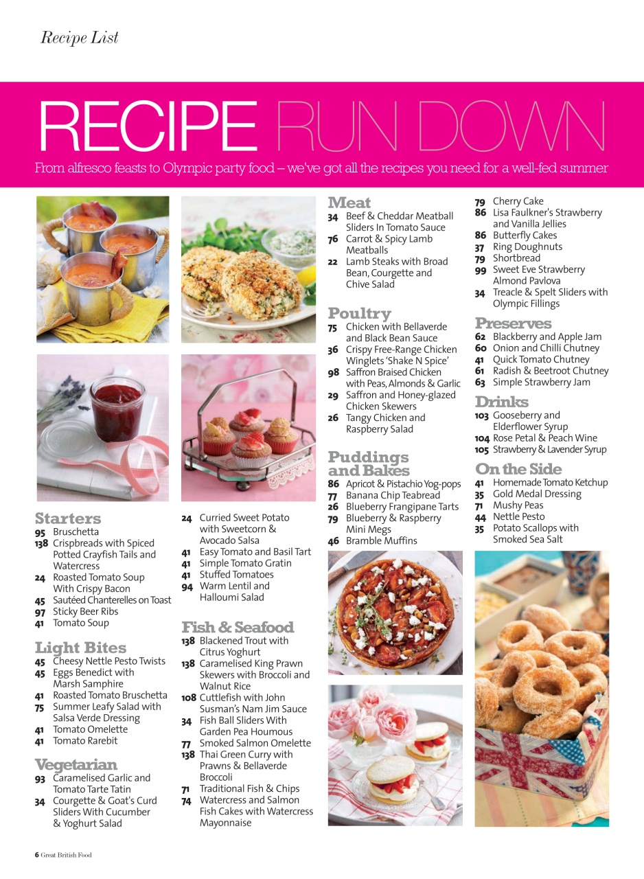 Great British Food Preview Pages