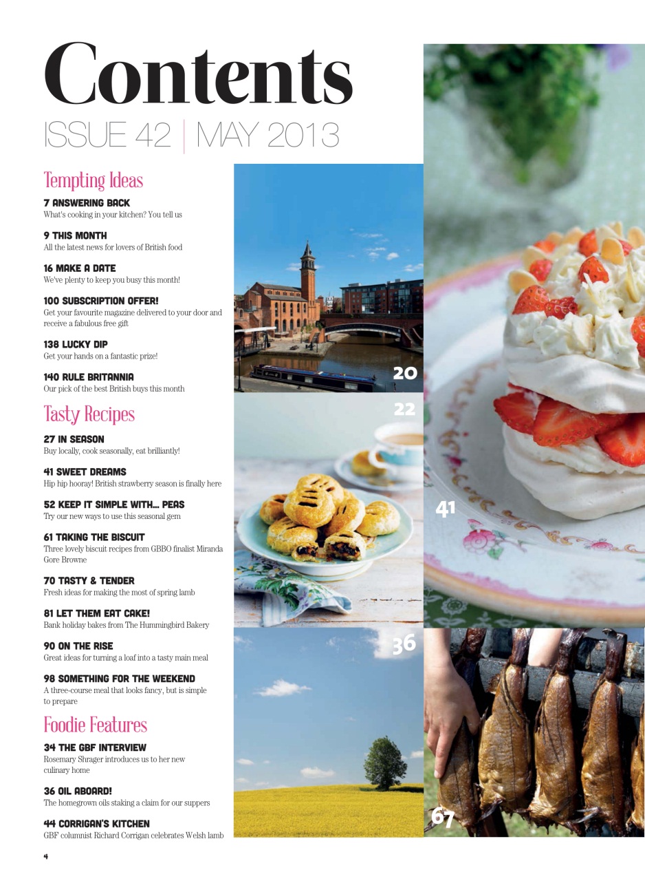 Great British Food Preview Pages