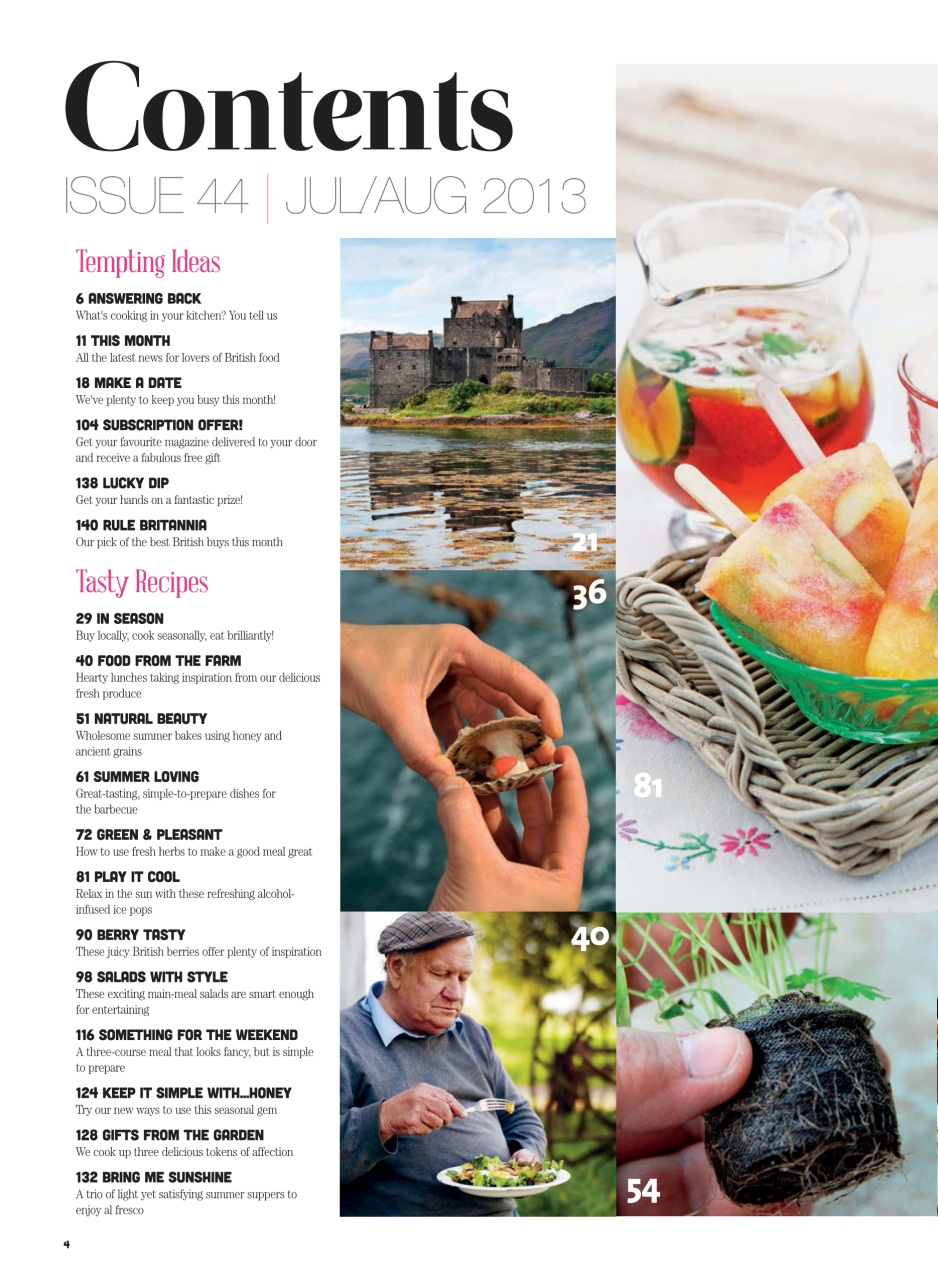 Great British Food Preview Pages