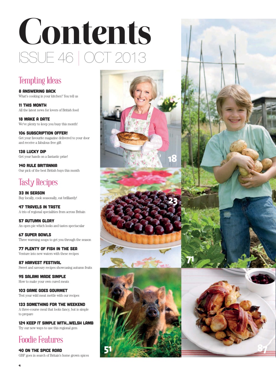 Great British Food Preview Pages