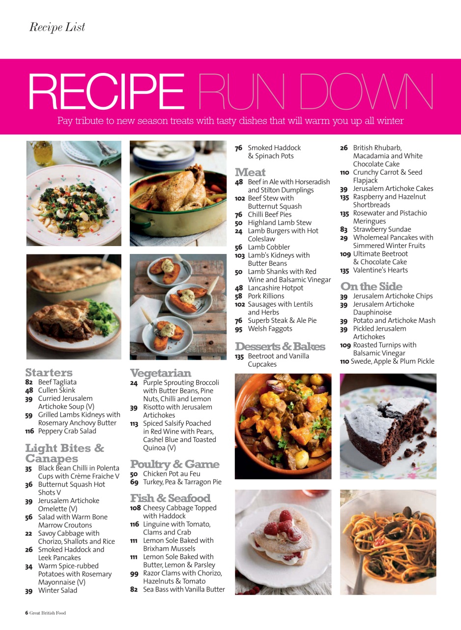 Great British Food Preview Pages