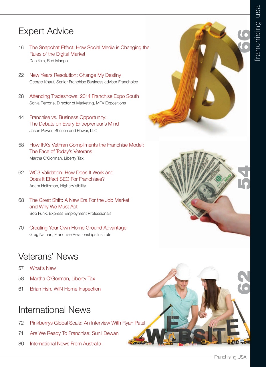 Franchising USA Preview Pages