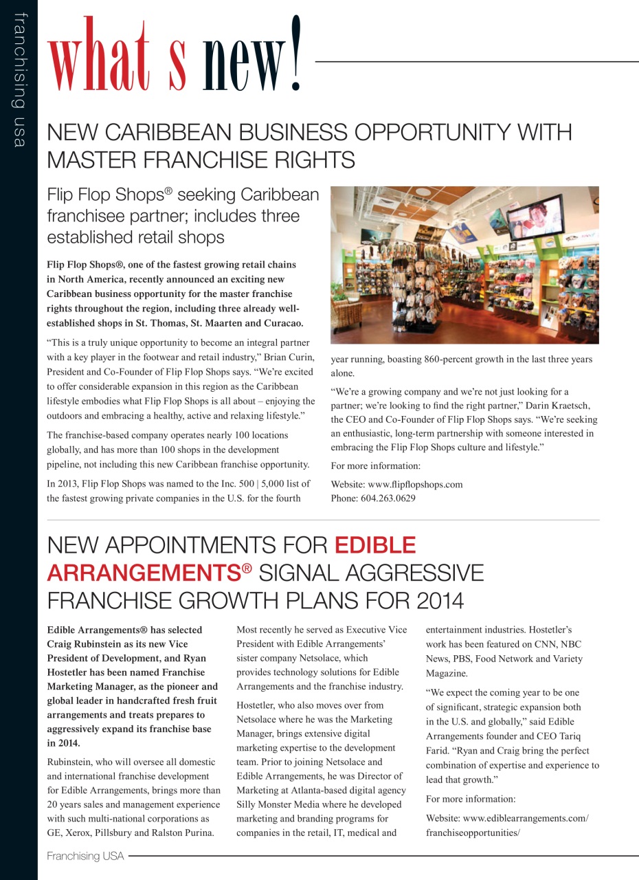 Franchising USA Preview Pages