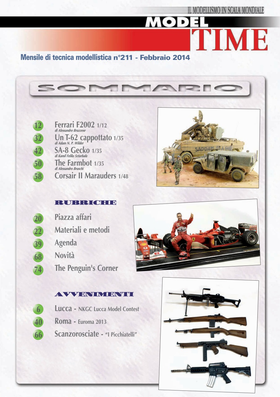 Model Time Preview Pages