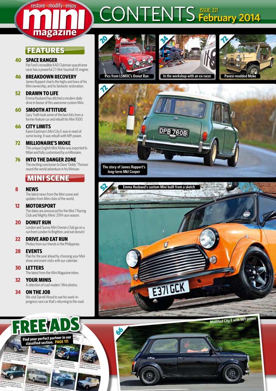 Mini Magazine Preview Pages