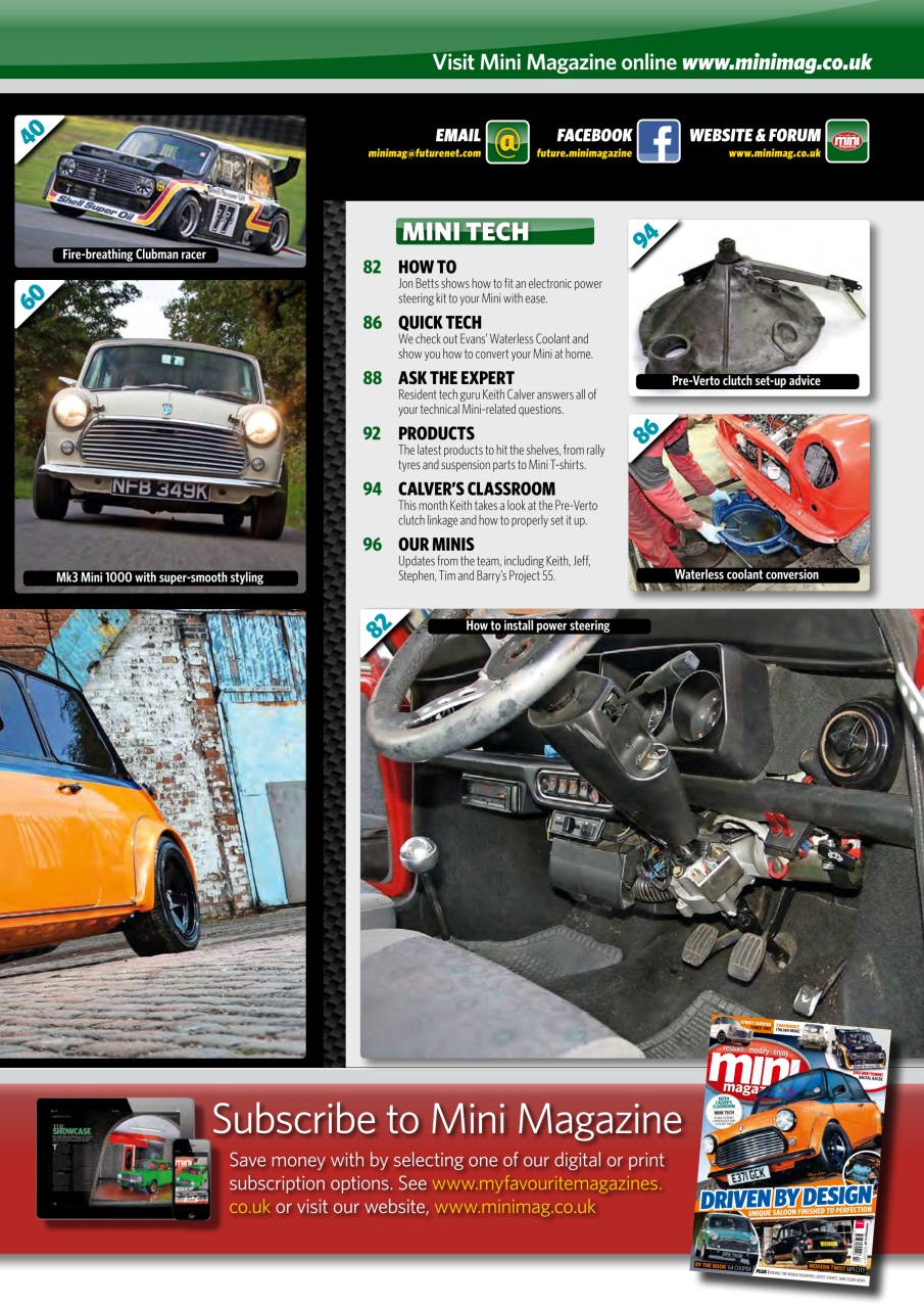 Mini Magazine Preview Pages