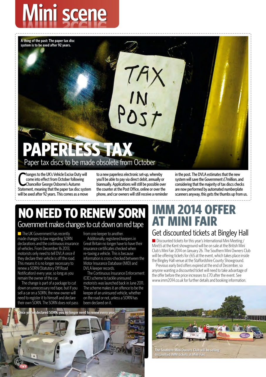 Mini Magazine Preview Pages