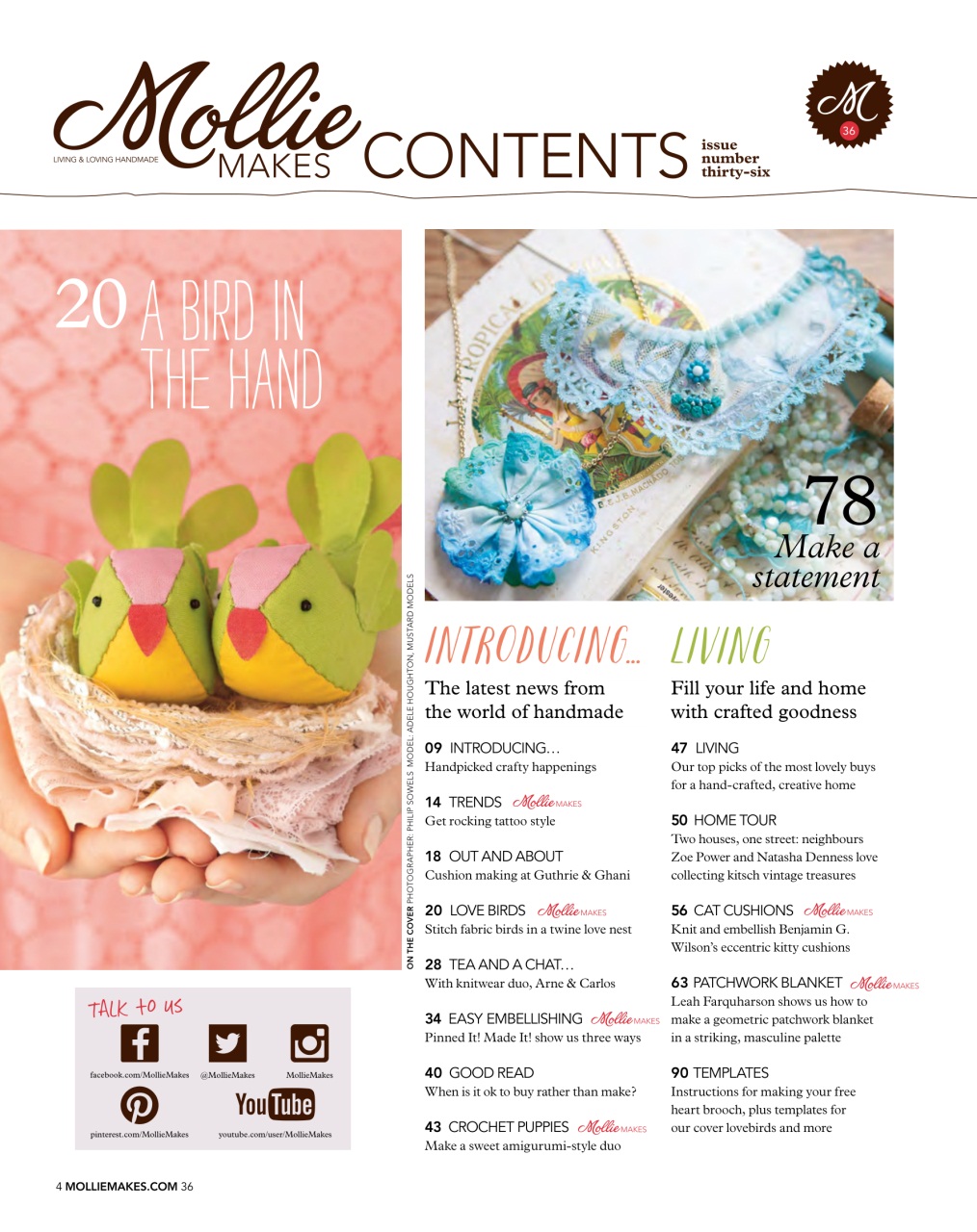 Mollie magazine Preview Pages