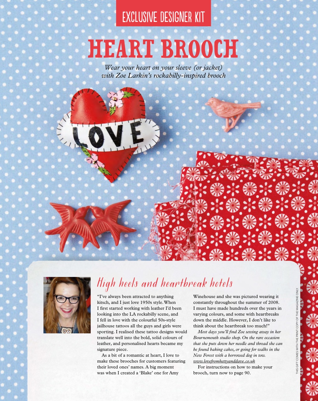 Mollie magazine Preview Pages