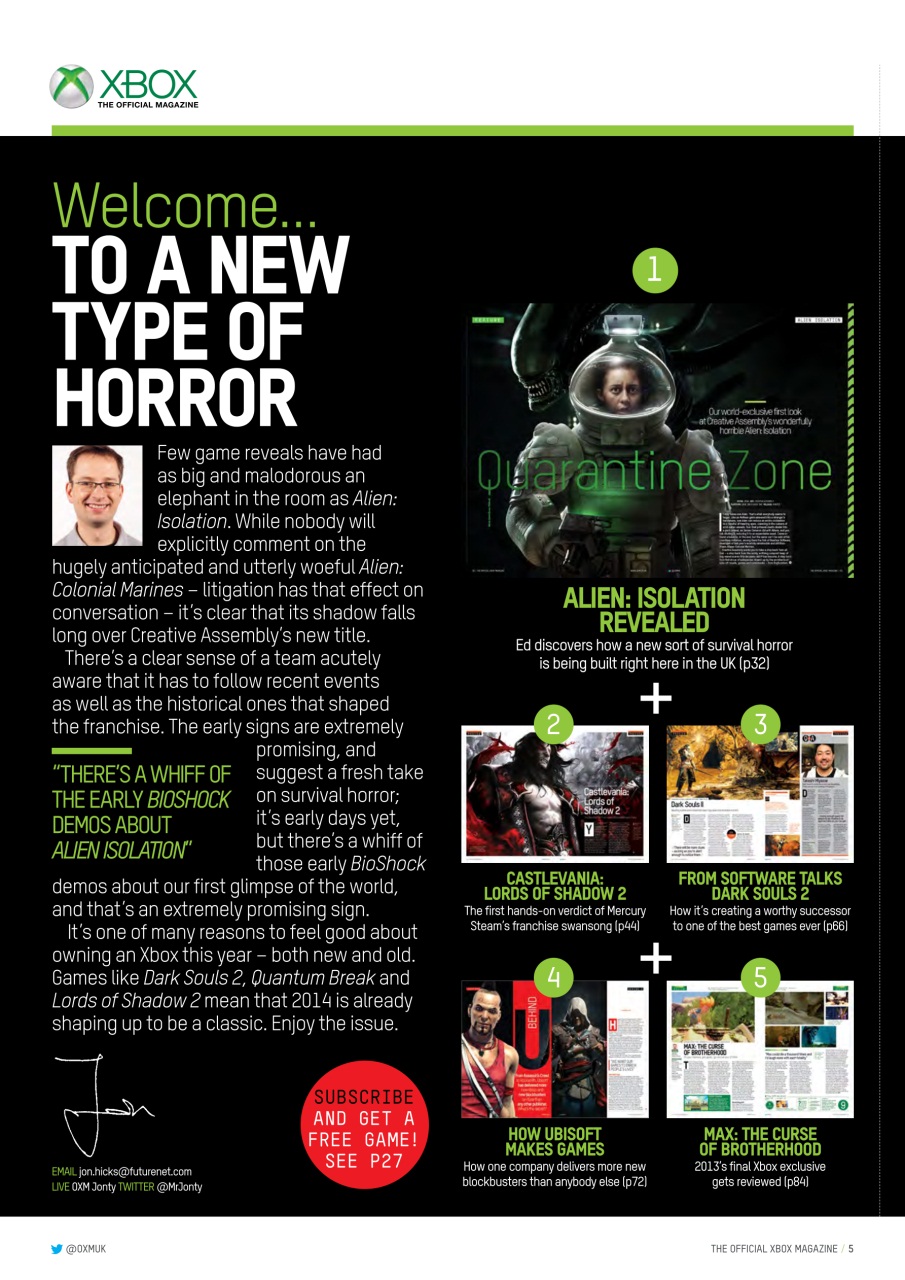 Official Xbox Magazine (UK Edition) Preview Pages