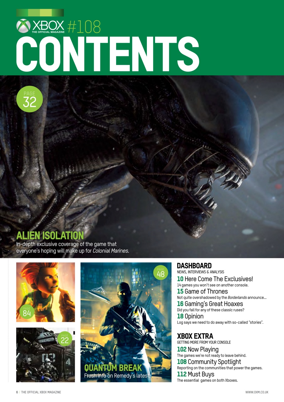 Official Xbox Magazine (UK Edition) Preview Pages