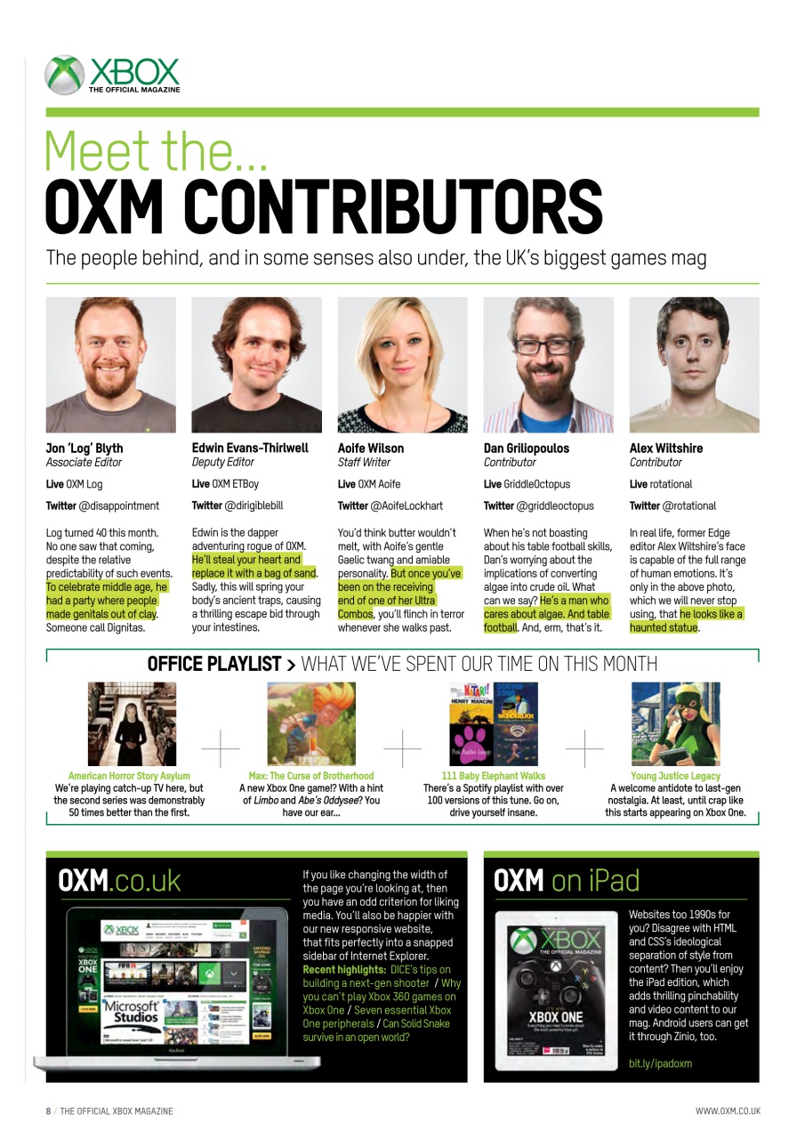 Official Xbox Magazine (UK Edition) Preview Pages