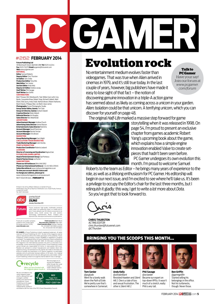 PC Gamer (UK Edition) Preview Pages