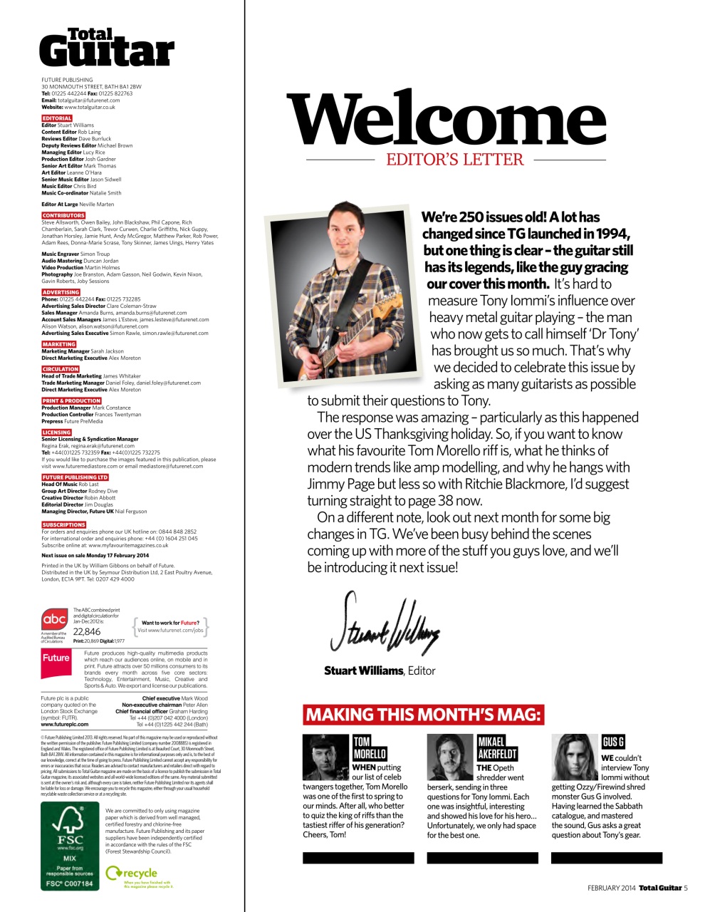 Total Guitar Preview Pages