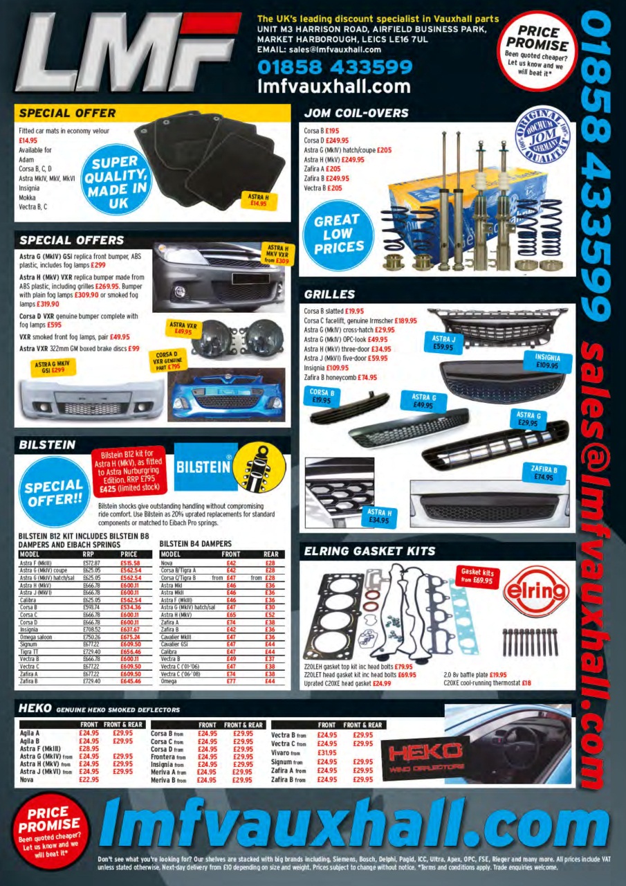 Performance Vauxhall Preview Pages