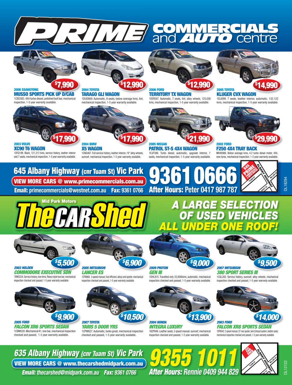 AutoTrader Preview Pages