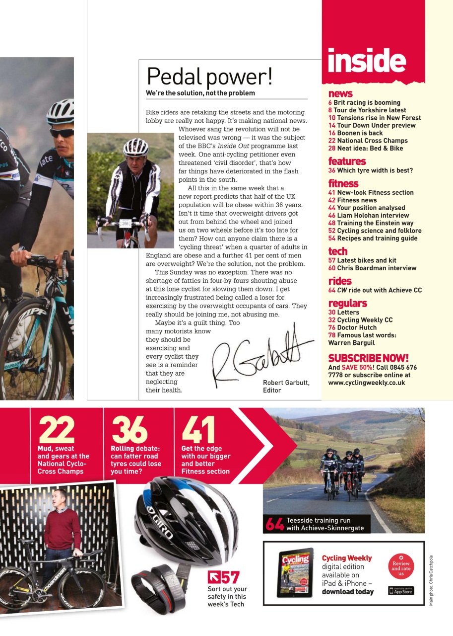 Cycling Weekly Preview Pages