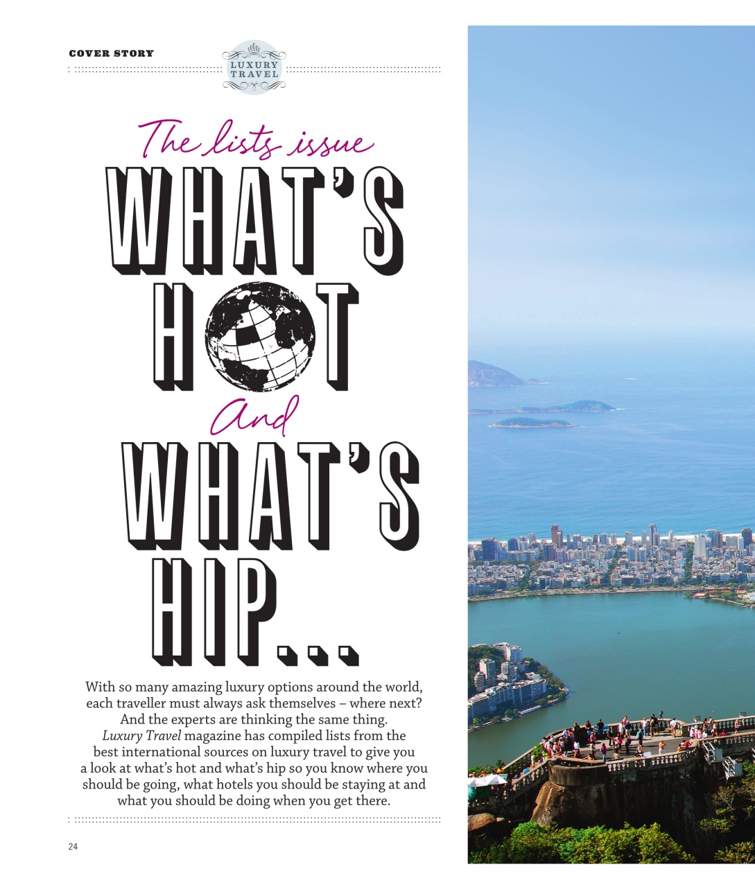 Luxury Travel Preview Pages