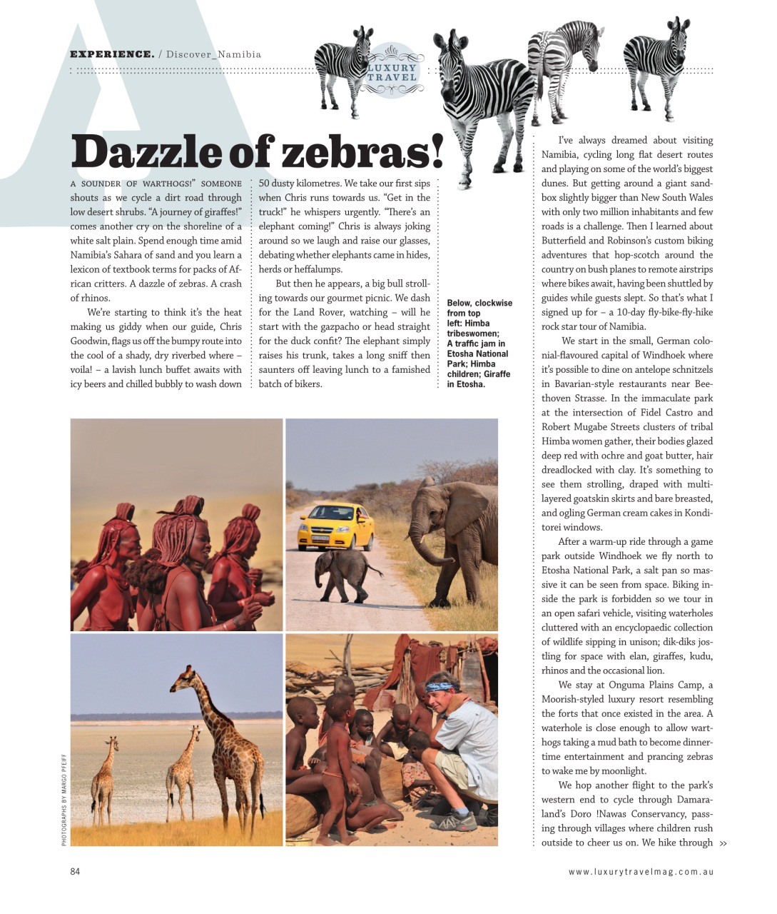 Luxury Travel Preview Pages