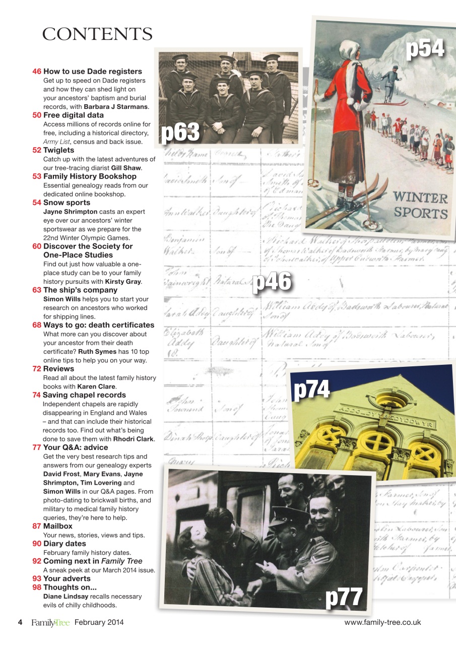 Family Tree Preview Pages