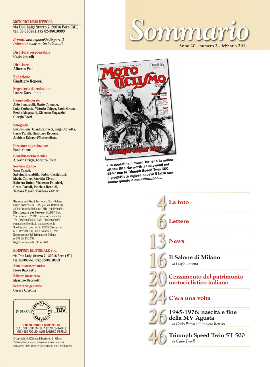 Motociclismo d'Epoca Preview Pages